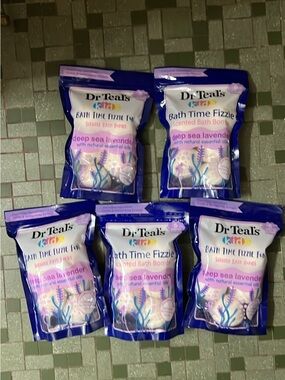 Dr Teal's Kids Deep Sea Lavender Bath Time Fizzies